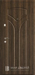 Металлическая дверь МДФ панель №158 внешняя - фото