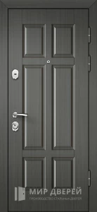 Дверь уличная серая №19 внешняя - фото