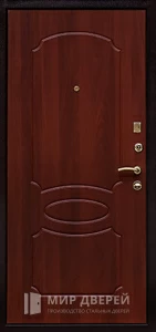 Входная дверь металл МДФ №511 внутренняя - фото