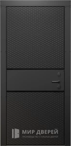 Входная дверь с необычным дизайном №16 внутренняя - фото