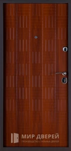 Металлическая дверь с двумя МДФ №540 внутренняя - фото