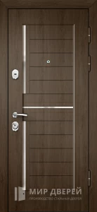 Дверь ПВХ с молдингом №203 внешняя - фото