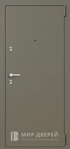 Дверь входная с порошковым напылением и панелью №13 внешняя - фото